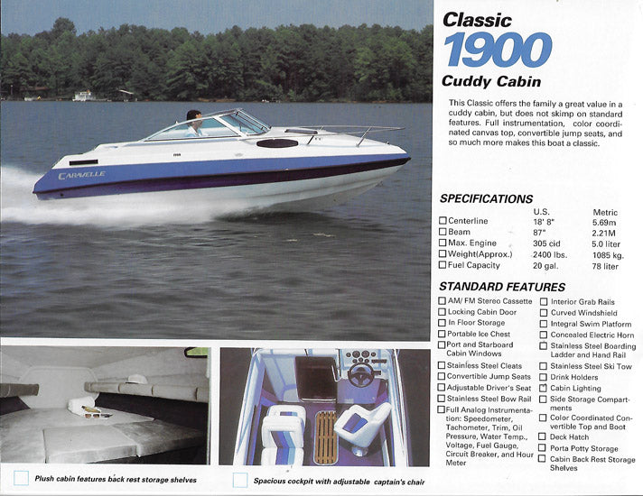 Caravelle 1992 Brochure