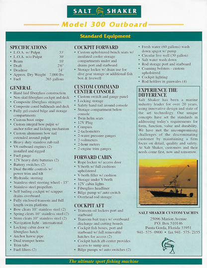 Salt Shaker 300 Brochure