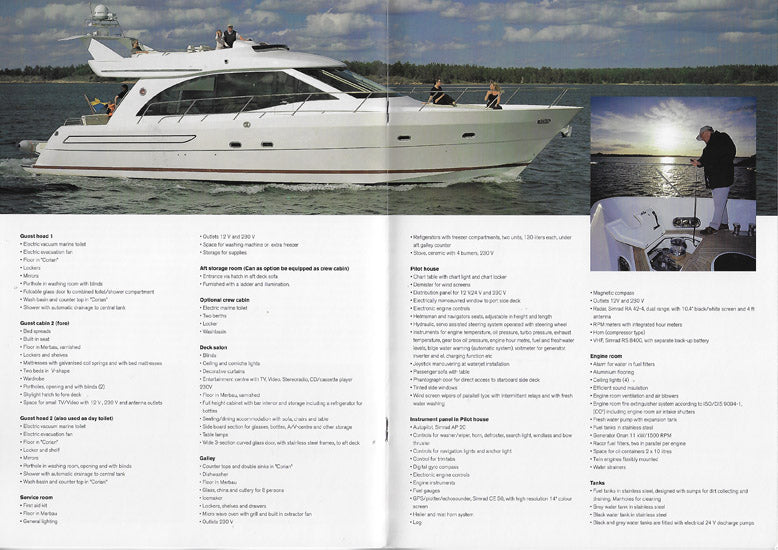 Storebro Grand Series No. 1 Specification Brochure