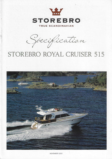 Storebro Royal Cruiser 515 Specification Brochure
