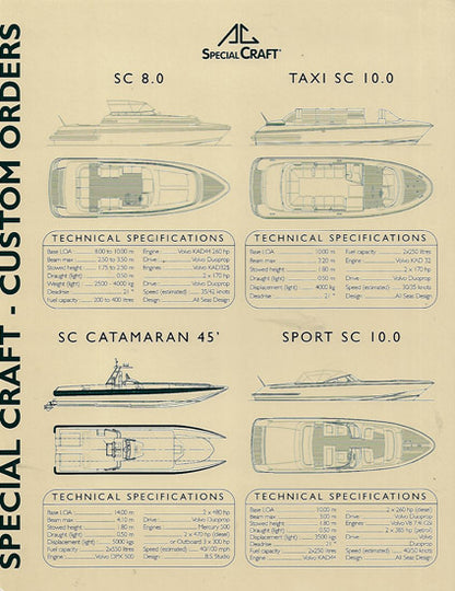 Special Craft Custom Series Brochure