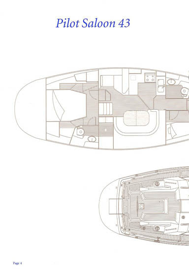 Wauquiez 43 Pilot Saloon Specification Brochure