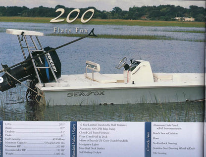 Sea Fox 2003 Brochure