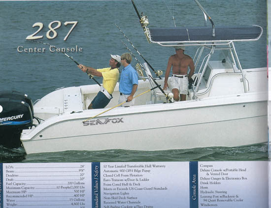 Sea Fox 2003 Brochure
