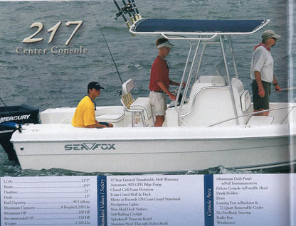 Sea Fox 2003 Brochure