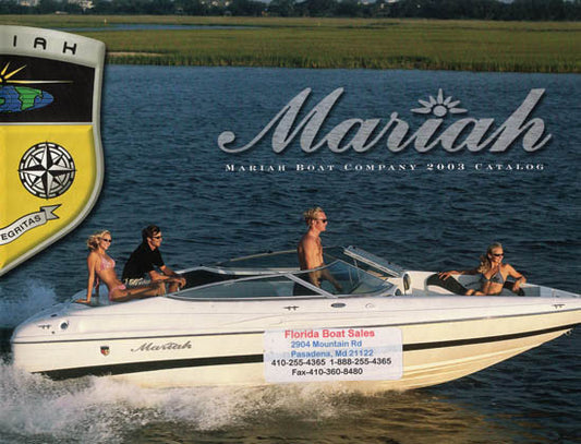 Mariah 2003 Brochure