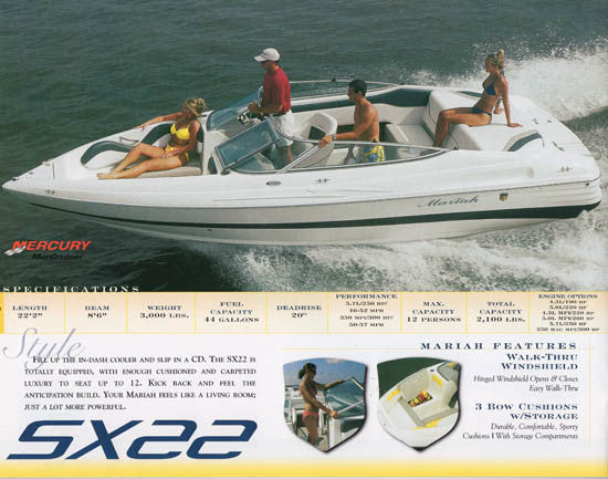 Mariah 2003 Brochure