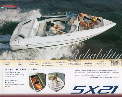 Mariah 2003 Brochure
