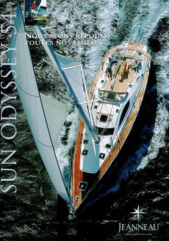 Jeanneau Sun Odyssey 54 Deck Salon Brochure