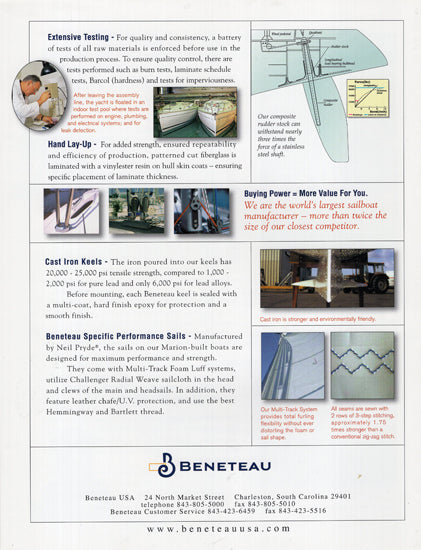 Beneteau 2003 Company Brochure