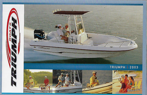 Triumph 2003 Full Line Brochure