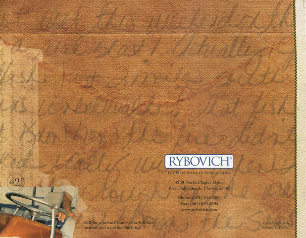 Rybovich 42 Express Brochure