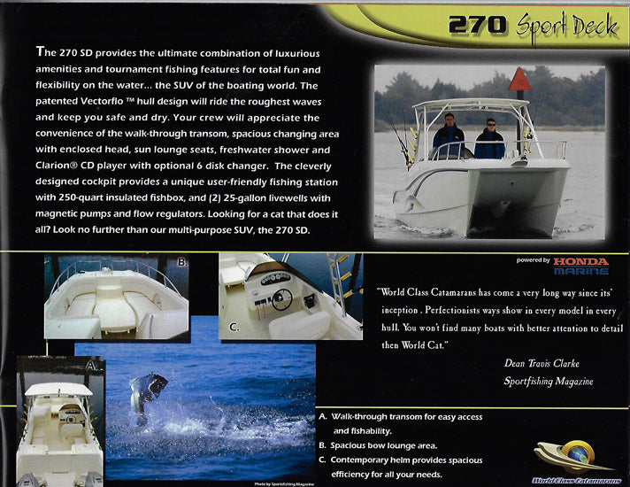 World Cat 2003 Brochure