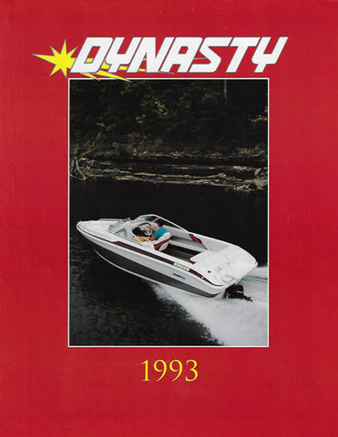 Dynasty 1993 Poster Brochure