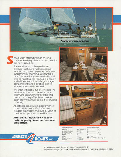 Abbott 27 Brochure