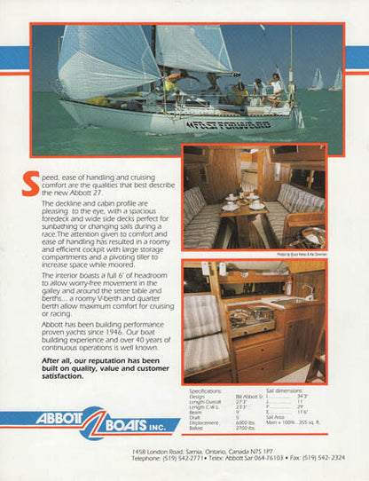 Abbott 27 Brochure