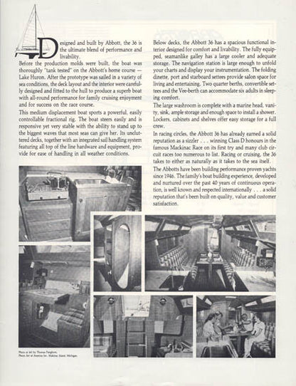 Abbott 36 Brochure
