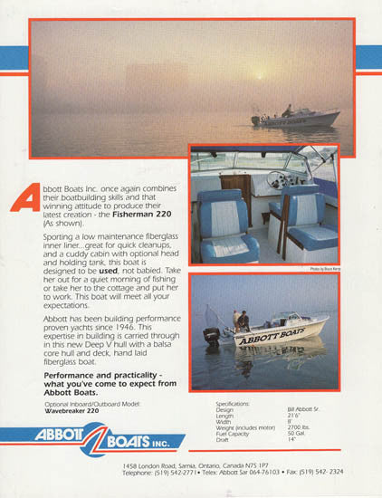 Abbott 220 Brochure