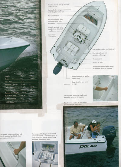 Polar 2003 Center Console Brochure