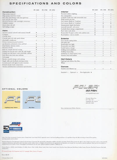 Polar 2003 Flats Brochure