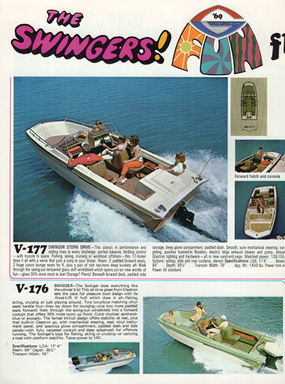 Glastron 1969 Brochure