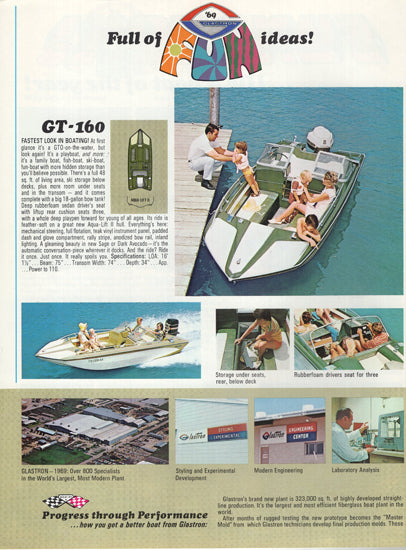 Glastron 1969 Brochure