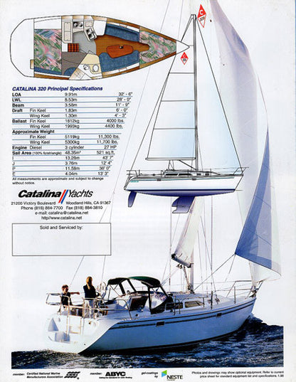 Catalina 320 Brochure