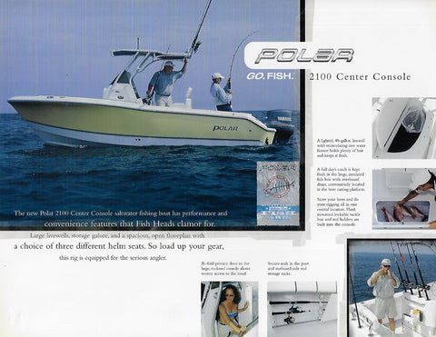 Polar 2100 Center Console Brochure