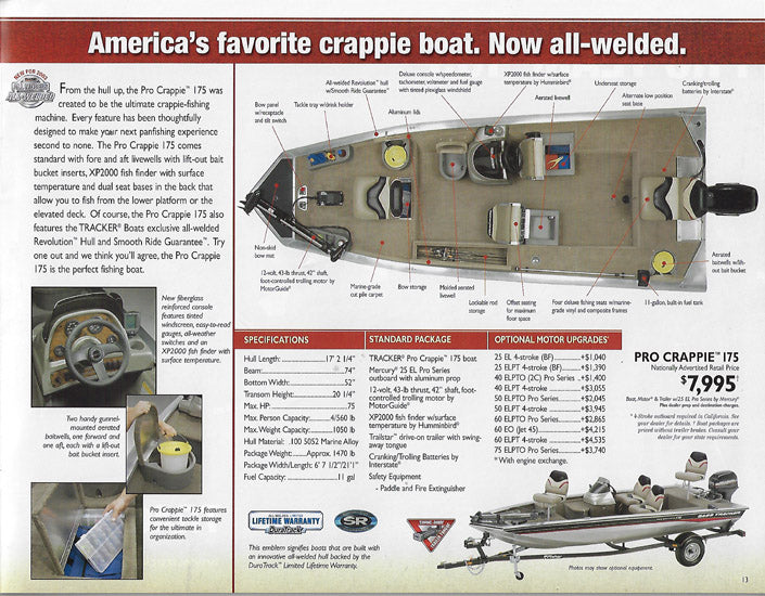 Tracker 2003 Brochure