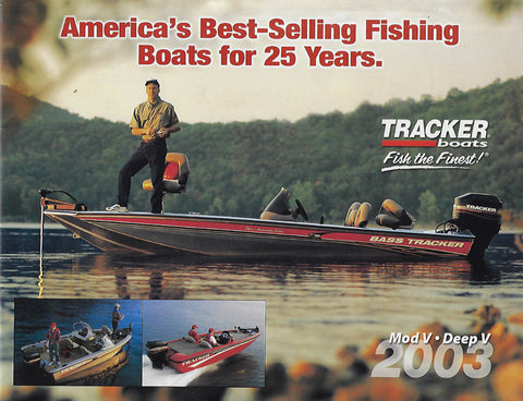 Tracker 2003 Brochure