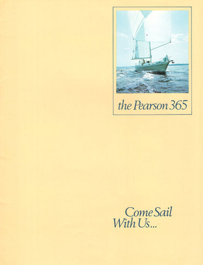 Pearson 365 Brochure