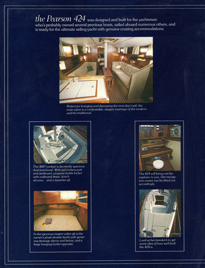 Pearson 424 Brochure