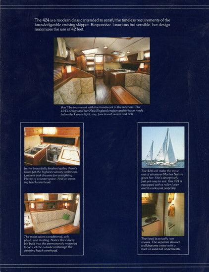 Pearson 424 Brochure