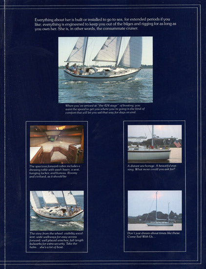 Pearson 424 Brochure