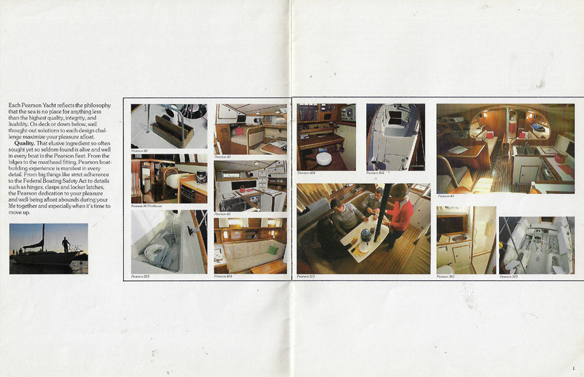 Pearson 1981 Brochure