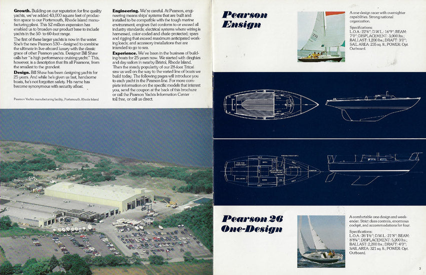 Pearson 1981 Brochure