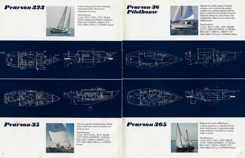 Pearson 1981 Brochure