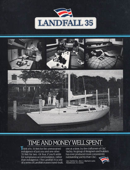 C&C Landfall 35 Brochure
