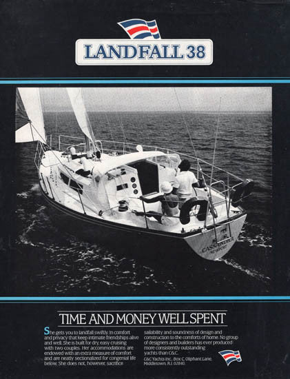 C&C Landfall 38 Brochure