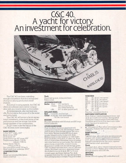C&C 40 Brochure