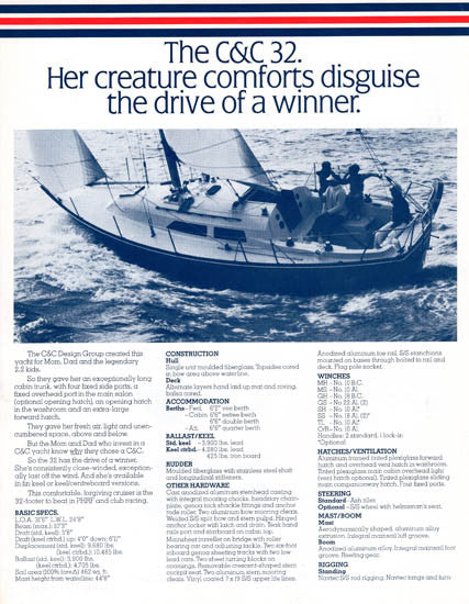 C&C 32 Brochure