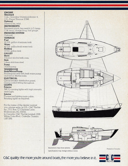 C&C 30 Brochure