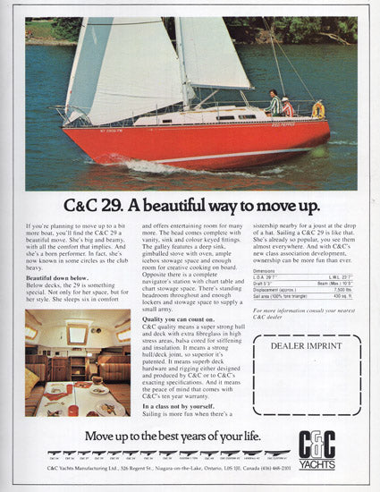 C&C 29 Brochure Digital Package