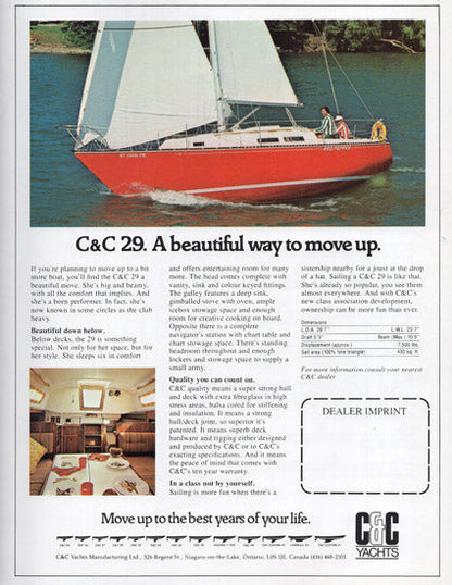 C&C 29 Brochure Digital Package