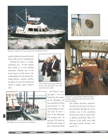 Alden 50 Motor Yacht Brochure