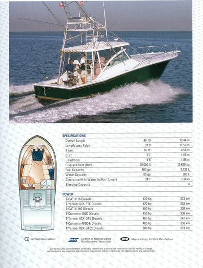 Luhrs 40 Open Brochure
