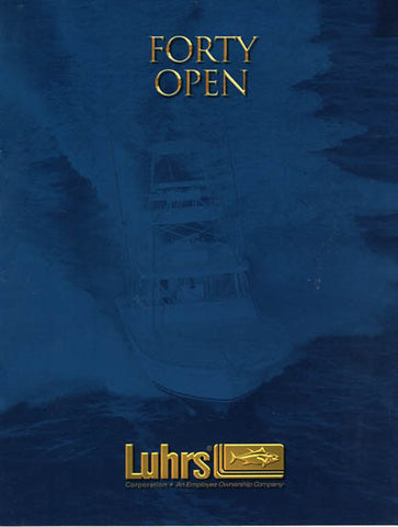 Luhrs 40 Open Brochure