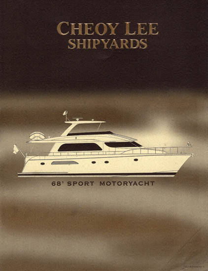 Cheoy Lee 68 Sport Motoryacht Specification Brochure