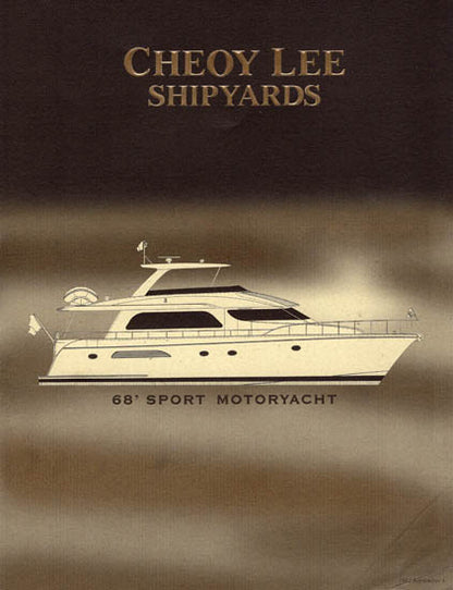 Cheoy Lee 68 Sport Motoryacht Specification Brochure