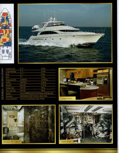 Cheoy Lee 74-92 Sport Motoryacht Brochure